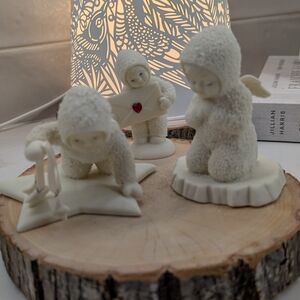 Department 56 Snowbabies - Set Of 3